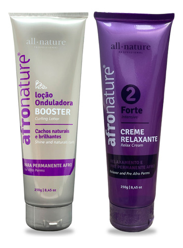 All Nature Kit Relaxante Com Loção Onduladora Afronature