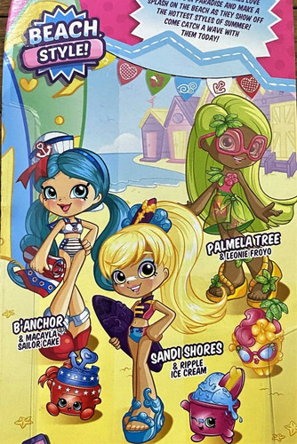 Muñeca Shopkins Shoppies Sandi Shores (Usado)