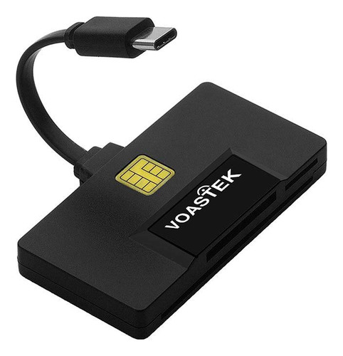 Voastek Smart Card Reader Lector De Tarjeta Inteligente