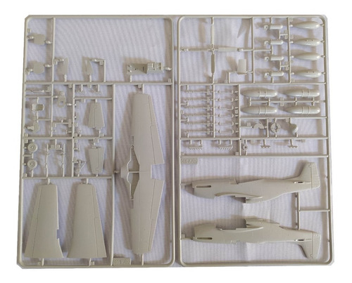 Bm 1/72 Modelismo Avion Italeri F-51d Mustang Abierto/comple (Usado)
