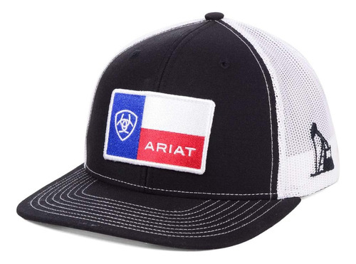 M&f Western Products Aariat Logo Texas Flag Patch Block Gorr