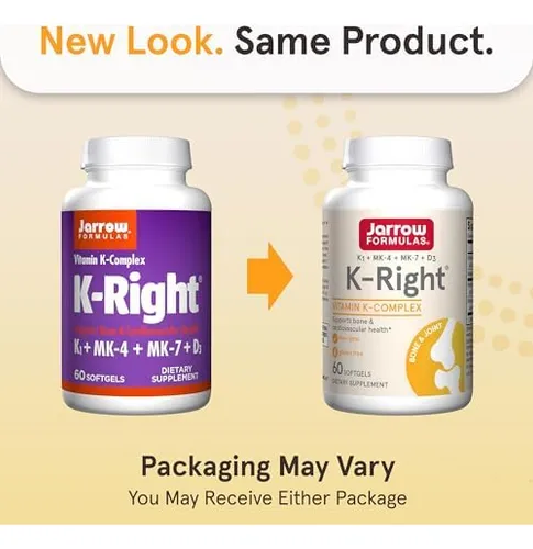 Jarrow Formulas K-right - Complejo De Vitamina K (k1, Mk-4,