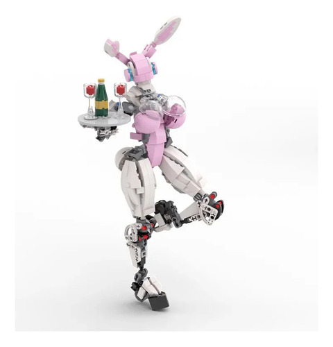 Bunny - Angel Bunny Mecha Girl Robot Blocks Toy