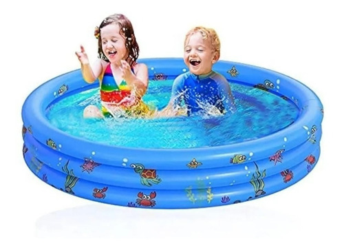 Piscina Inflable Redonda 150x40cm 3 Anillos Verano