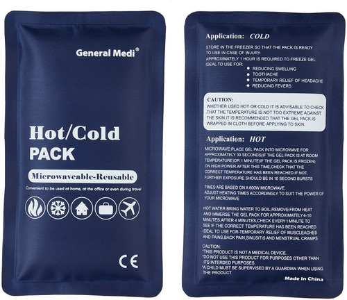 Gel Frio Calor Para Golpes Y Lesiones/terapia Reutilizable 