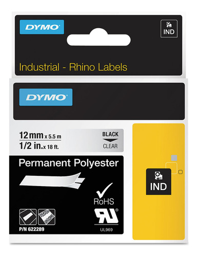Dym622289 vinilo Diseño Rinoceronte Permanente Industrial
