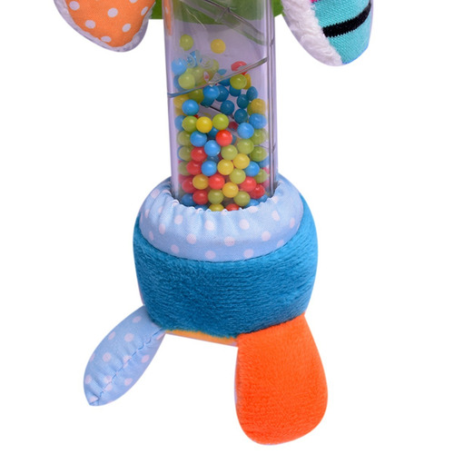 Imagen 4 de 8 de Sonajero Cascada De Colores Jirafa Para Bebe El Duende Azul