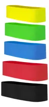 Comprar Set X5 Bandas Elásticas Circular Latex Resistencia Tiraband