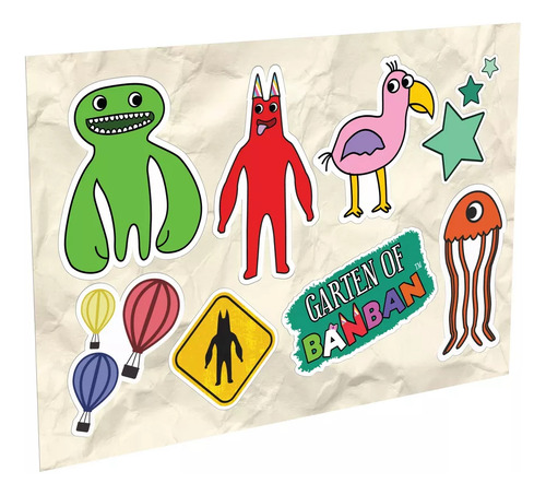 Garten Of Banban Party Bundle Mystery Head Set De Figuras