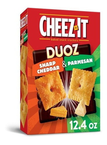 Cheez-it Duoz Cheddar/parmesano 351grs.