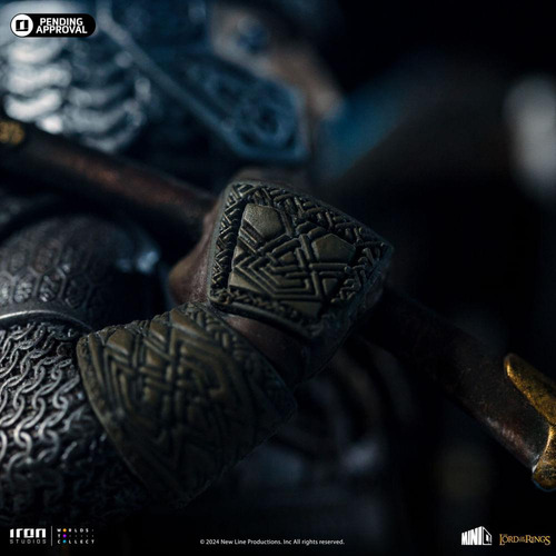 Estátua Gimli - The Lord Of The Rings - Minico Iron Studios
