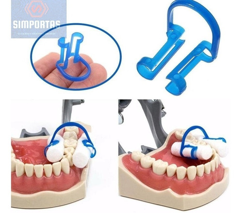 Clip Porta Tórulas Dental X 20 Unidades Comodidad Stgo.