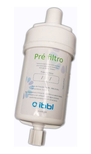 Refil Pre Filtro Interno Bebedouro Bag Ibbl Astec 20810025