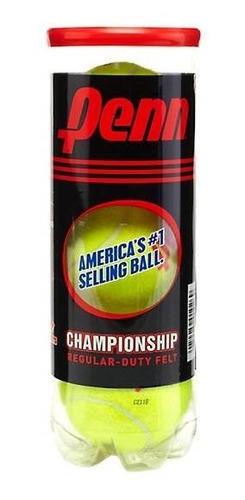 Penn Championship Xd Pelotas De Tenis 1 Lata/ Paquete Con 3 