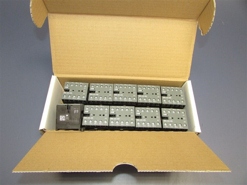 New Box Of 10 Abb B6-22-00-80 Mini Contactor 220-240v 40 Ddc