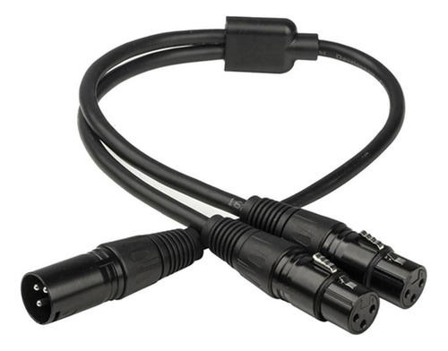 Xlr De 3 Clavijas De Micrófono Macho A Doble Extensión De