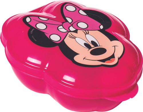 Porta Mix Minnie 350ml Licenciado Lanche Pote