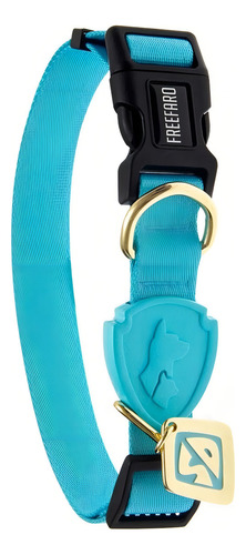 Collar para perros pequeños Scooby-doo Freefaro con colgante de color azul