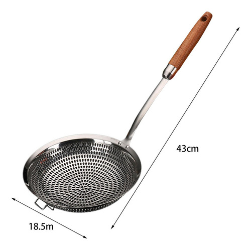 Skimmer Cuchara Ranurada Cocina Colador Cuchara Grande