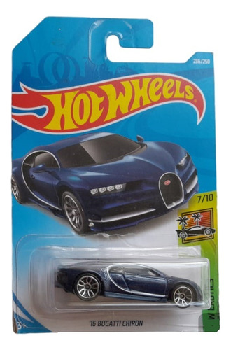 Hot Wheels Bugatti Chiron 2016 #236 Solo Para Otro Nivel!