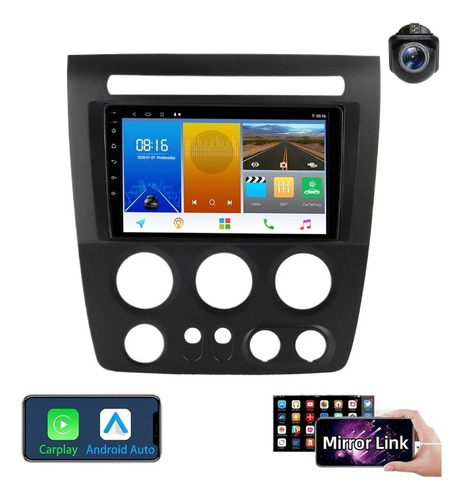 Estéreo Android Para Hummer H3 2005-2010 Carplay Hd