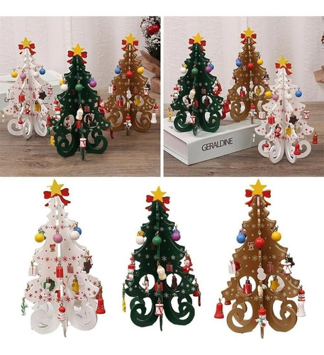 Decoraciones Navideñas Árbol De Navidad De Madera