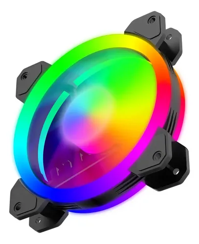 Kit Gamer T-dagger Com 3 Fans 120mm Rgb Preto T-tgf513