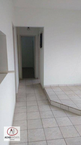 Imagem 2 de 7 de Apartamento Com 2 Dormitórios, 1 Suite, Com Garagem, À Venda, 90 M² Por R$ 320.000 - Embaré - Santos/sp - Ap11130