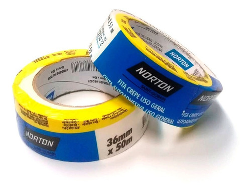 Cinta De Papel Norton 36mm X 50mts Caja X 30 Un