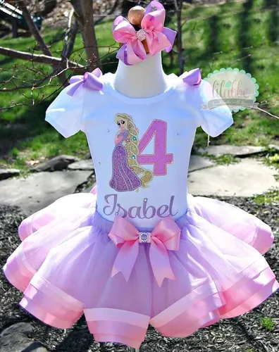 Rapunzel Vestido Tutu Para Ninas MercadoLibre .pe