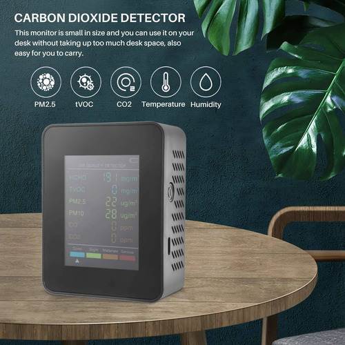. Detector De Calidad Del Aire Y46 In 1 Pm2.5 Pm10 Hcho