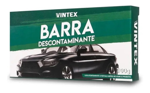 Clay Bar Vonixx V-bar Massa Barra Descontaminante V Bar 100g