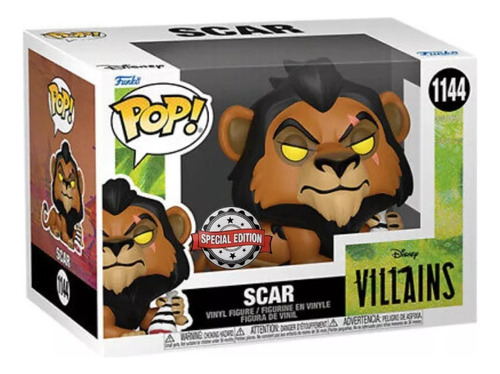 Funko Pop Scar 1144 Disney Rey Leon