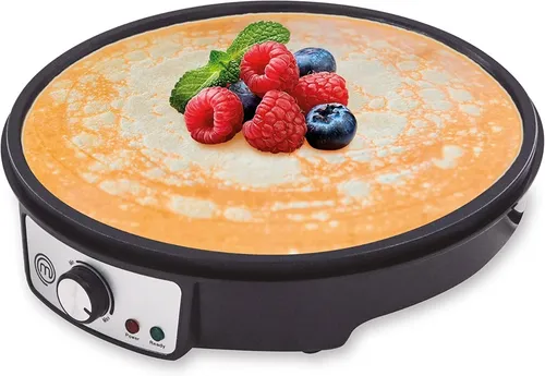 Crepera eléctrica Nonstic Premium Masterchef color negro