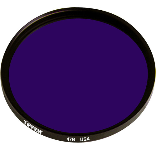 Tiffen 72mm Deep Blue #47b Color Balancing Filter