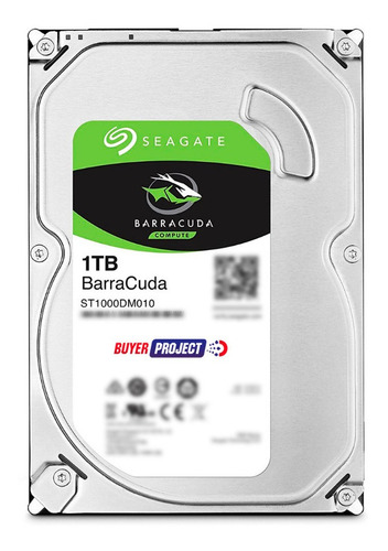 Disco Duro Seagate Barracuda 1tb Sata 3.5'' 7200rpm 100% New