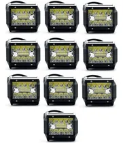 Comprar 10u X Faro Led Auxiliar 60w 20 Led Spot Flood 4x4 12v\u002F24v