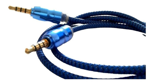 Cable Miniplug A Mini Plug Aux 3.5 Reforzado Mallado Audio