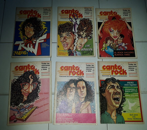Revistas Canta Rock/toco Y Canto (Usado)