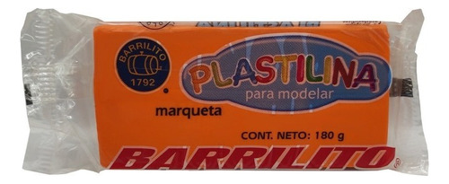 Plastilina En Barra Barrilito Na180 180 G Naranja 1 Pz