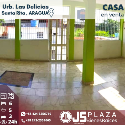 Imagen 3 de 12 de Venta De Amplia Casa / Urb Las Delicias /la Morita 04243256750