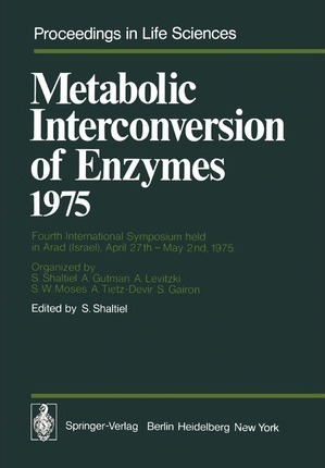 Libro Metabolic Interconversion Of Enzymes 1975 - S. Shal...