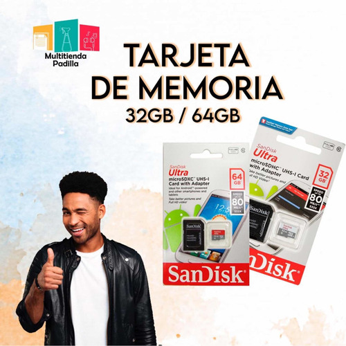 Memoria Micro Sd Sandisk 32gb