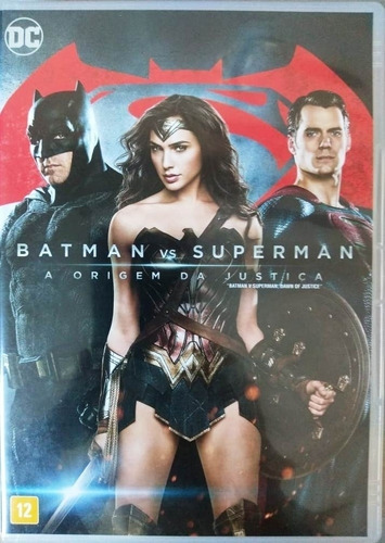 Dvd Batman Vs Superman - A Origem  Zack Snyder