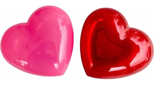 Corazon Acrilico San Valentin Jumbo 20 Pzas