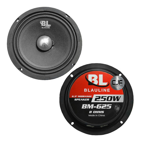 Parlante Woofer Medio Blauline Bm-625 6 Pulgadas 250w A Cjf