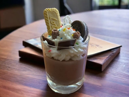 1 Vela Aromática De Café Capuchino