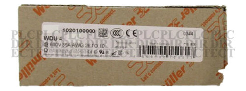 300pcs/ New Weidmuller Wdu41020100000 Rail Mount Termina Ccf