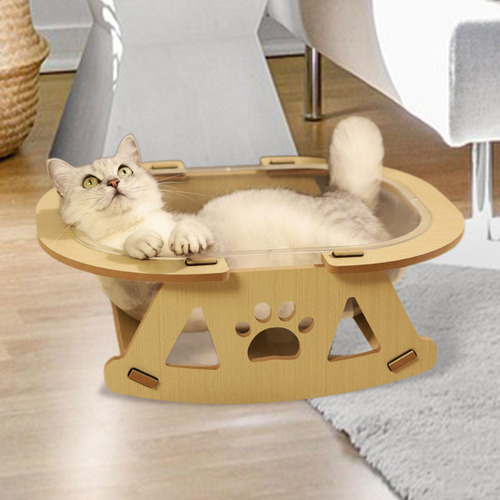 Space Capsule Cat House Condo Centro De Actividades Fácil