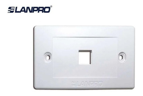 Face Plate De 1 Lanpro